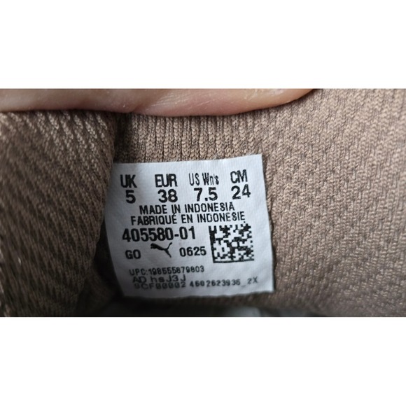 Puma Rocky Inhale L Wns Womens Running Shoes Toasted Almond Puma Blk Leopard 7.5 - Picture 8 of 9